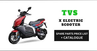 tvs x electric scooter spare parts