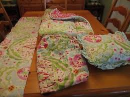 Baby Crib Comforter Sheet Pillow