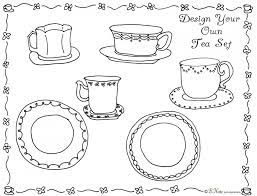 A perfect gentle and friendly etiquette teaching tool, tea parties is a great gift for your little hostess! Fancy Nancy Tea Party Coloring Pages Coloring Home