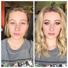 before after makeup fairytale hair