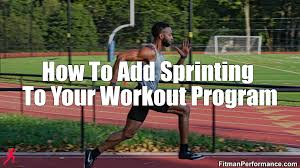 add sprinting to your workout program