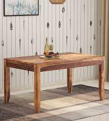 Hurry up to buy a dining table from the range cross at best price! Buy Anitz Solid Wood 6 Seater Dining Table In Warm Walnut Finish Woodsworth By Pepperfry Online Contemporary 6 Seater Dining Tables Dining Furniture Pepperfry Product