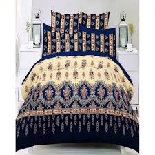 Bed Sheet With 2 Pillow Covers On Pk