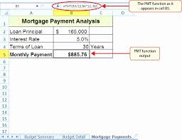 Mortgage Calculator Spreadsheet Excel Template With Amortization