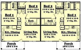 Multi Unit House Plan 142 1037 2