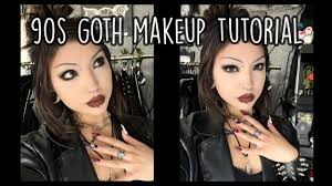 90s goth makeup tutorial goth makeup