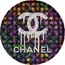 Coco Chanel Wall Art Circle Painting By