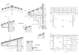 roof tiles free autocad drawings