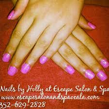pink rockstar nails