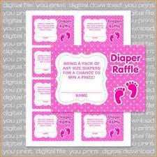 Free Printable Baby Shower Raffle Tickets Template 8 Free Printable