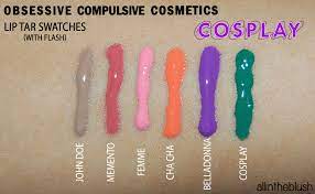 obsessive compulsive cosmetics cosplay