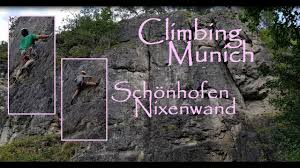 rock climbing around munich in