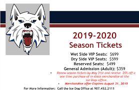 Season Tickets Fairbanks Ice Dogs