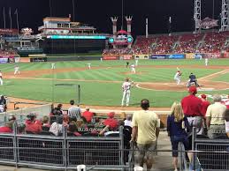 Great American Ball Park Section 121 Home Of Cincinnati Reds