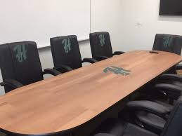 branded conference room table 6 8