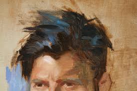 to paint hair in oil portrait painting
