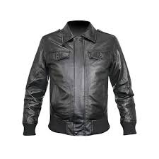retro leather motorcycle jacket