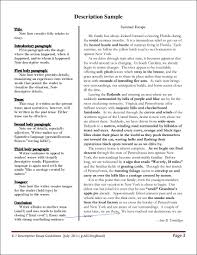  descriptive essay examples descriptive essay example in pdf