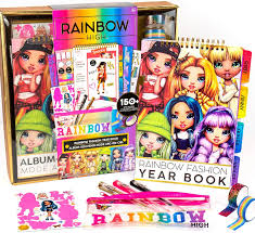 rainbow high makeup artist studio