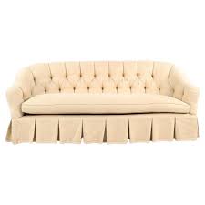 tufted skirted down sofas 2