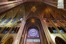 The Interior Of Notre Dame Cathedral