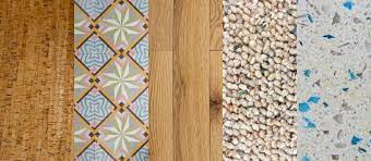 diffe types of flooring materials