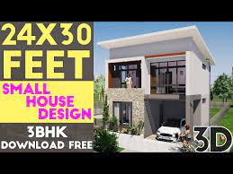 24x30 Feet Small House Design With 3