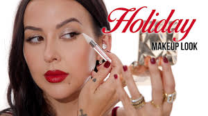 holiday makeup look you