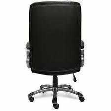 Supports up to 350 lbs. Serta Big Tall Executive Chair Faux Leather Black 43675 For Sale Online Ebay