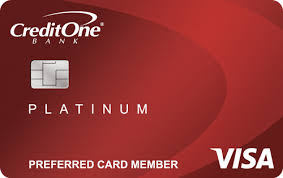 credit one bank platinum rewards visa