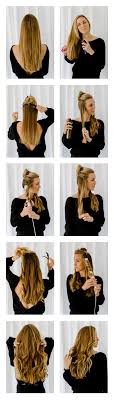 Apply a lot of hair gel and brush it through the hair. How To Get Loose Curls In 10 Minutes Natalie Yerger