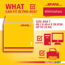 Express easy provides an effortless means of shipping documents and packages to any of dhl's over 220 worldwide destinations in just four easy steps. Dhl Africa On Twitter Dhlfastfacts Looking To Send Items Up To 25kgs Be Sure To Use Our Dhl Size 7 Box Dhldelivers