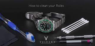 how to clean your rolex vulcan watch