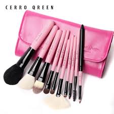cerro qreen makeup brush set natural
