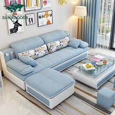 Mecor 3 piece living room sofa set modern fabric couch furniture upholstered 3 seat sofa couch loveseat single sofa chair for living room, bedroom, office, apartment, dorm, small space. China Blue Fabric Living Room Low Price Arabic Sofa Set China Best Price Furniture Set Moroccan Sofa