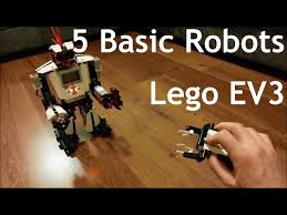 5 basic robots lego ev3 mindstorms