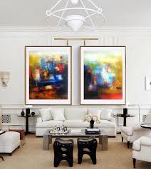 Abstract Wall Art Set Of Two Prints 2