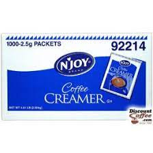 n joy non dairy creamer packets coffee
