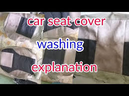 Car Seats Cover Washing