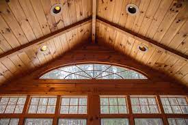 Interior Pine Wood Paneling