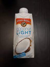 Ayam brand coconut milk super light (5 percent fat enhanced with coconut water). Ayam Brand Coconut Milk Super Light 5 Percent Fat Enhanced With Coconut Water Food Drinks Instant Food On Carousell