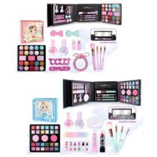 jual make up set with doll mainan