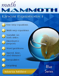 Math Mammoth Linear Equations 1