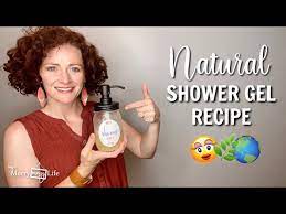 diy natural shower gel recipe thick