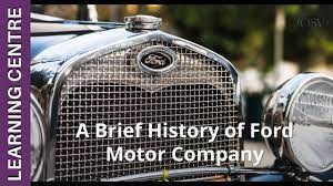 a brief history of ford motor company