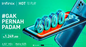 Equipped with a Jumbo Battery Capacity, INFINIX HOT 10 PLAY Officially  Released, At This Price – Netral.News
