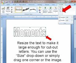 How To Create Printable Block Letters In Microsoft Word
