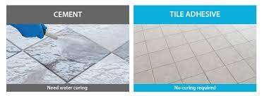 tile adhesives vs cement myk