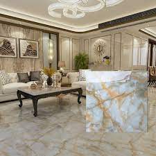 marble dining room ceramic tile