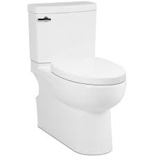 Upflushing toilet system features 1.28 gallon per flush. Icera The Malibu Ii Compact Elongated Rear Outlet And Skirted 2 Piece Toilet The Home Depot Canada
